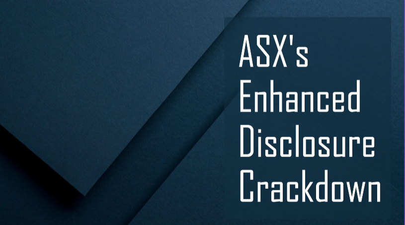 ASX's Enhanced Disclosure Crackdown: A New Era of Transparency in 2025